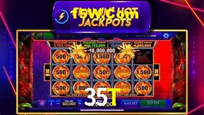 Slots com jackpots e giros grátis na 35T